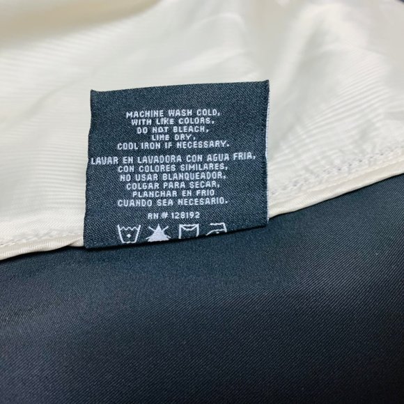 L8 Womens Raincoat Black Trench Size S Mid Length Slicker Spring Water Resistant - Picture 14 of 16